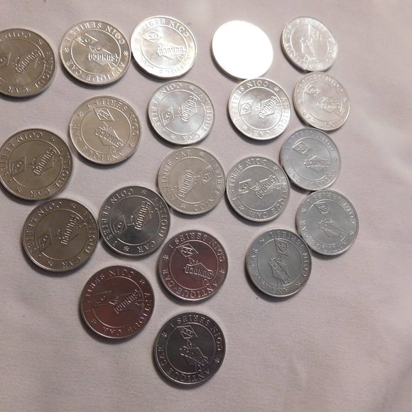 COPY - Vintage Sunoco Car Coins Series 1 Antique Car Coins Lot of 20 Coins - Picture 5 of 6
